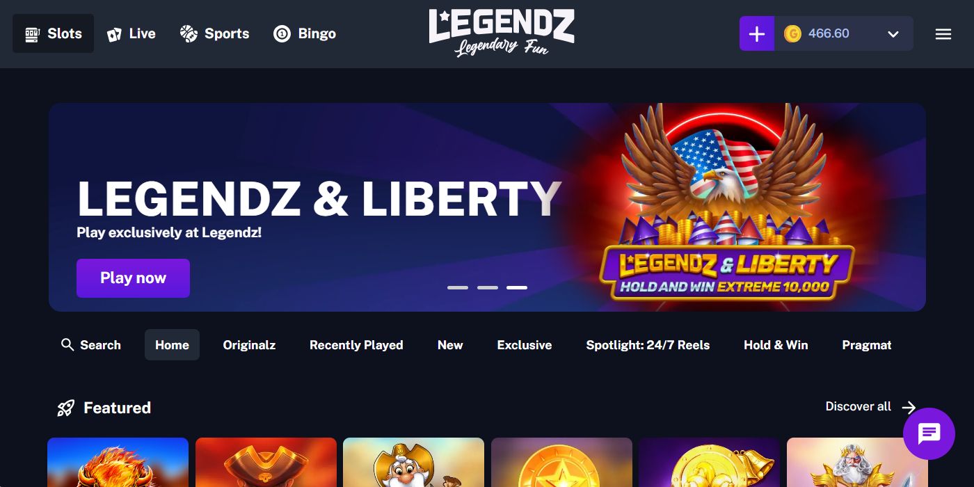 Legendz Homepage