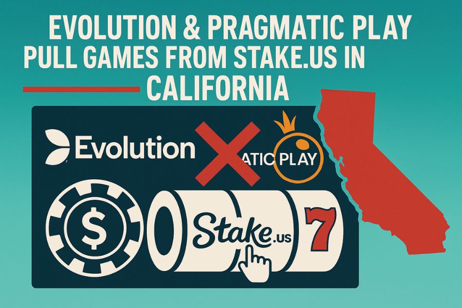 Evolution & Pragmatic Play Pull Games from Stake.us in California